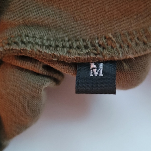 Womans Sz. M Olive Green Jumper One Piece Athletic Pockets Pull Tight Waist - Picture 4 of 9